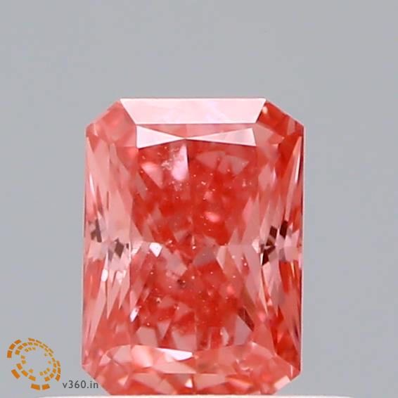 0.51 CT Fancy Vivid Pink RADIANT