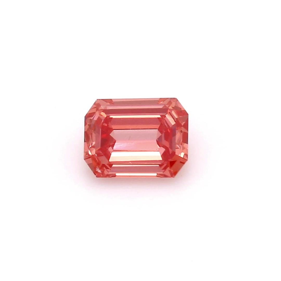 0.52 CT Fancy Vivid Pink EMERALD
