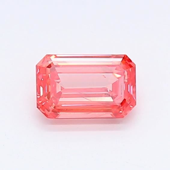 0.52 CT Fancy Vivid Pink EMERALD