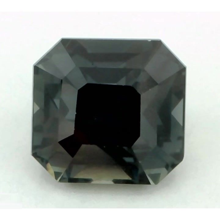 Szafir 1,21 ct, zielony, szlif radiant