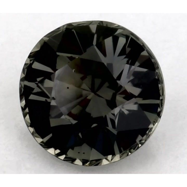 Szafir 1,11 ct, zielony, szlif okrągły