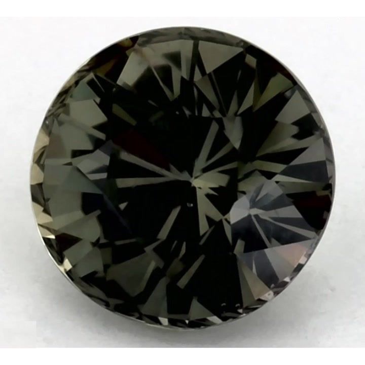 Szafir 1,56 ct, zielony, szlif okrągły