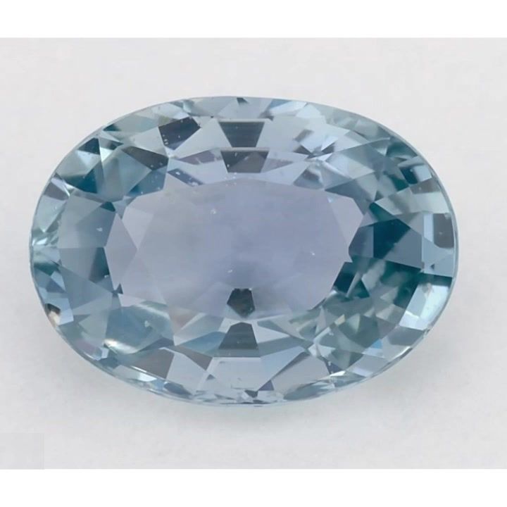 Szafir 2,07 ct, niebieski, szlif owalny