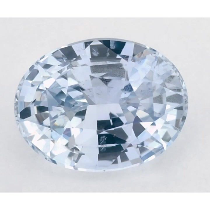 Szafir 3,09 ct, niebieski, szlif owalny