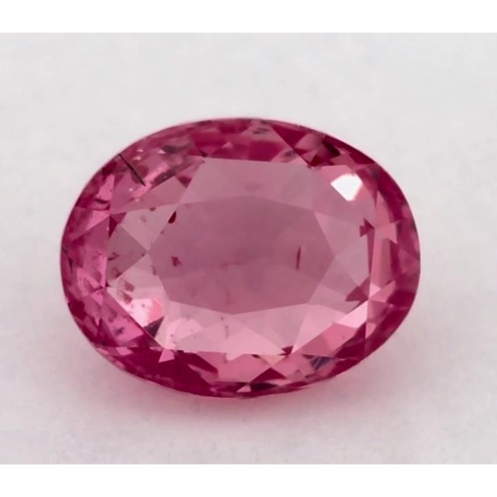 Szafir 1,51 ct, różowy, szlif owalny