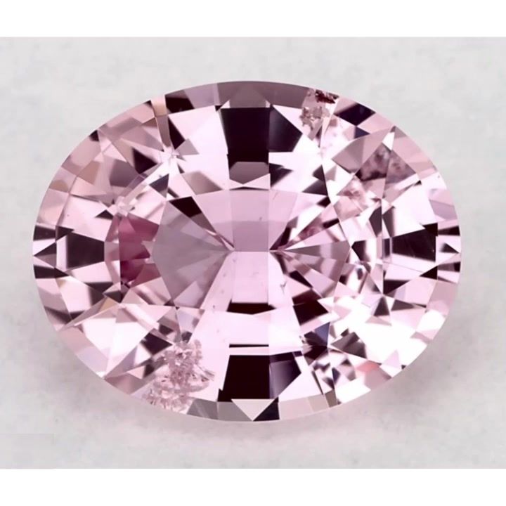 Szafir 2,55 ct, różowy, szlif owalny