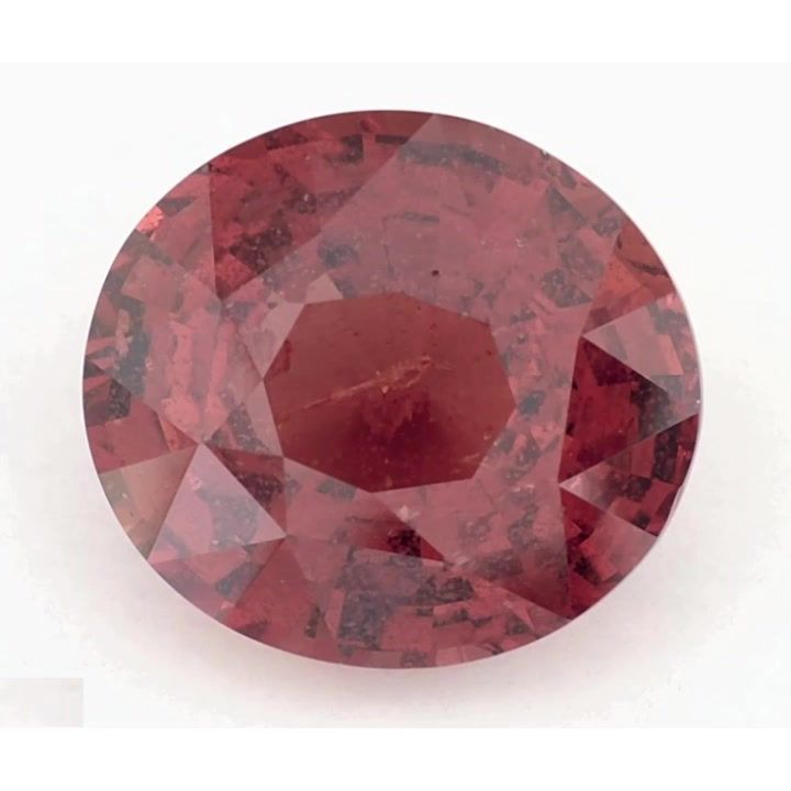 Szafir 4,60 ct, różowy, szlif owalny