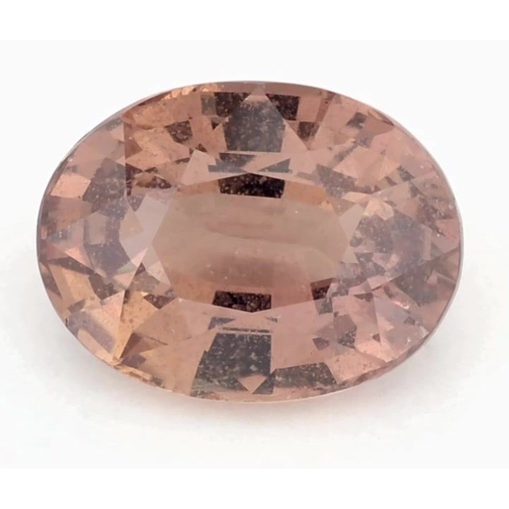 Szafir 2,18 ct, żółty, szlif owalny