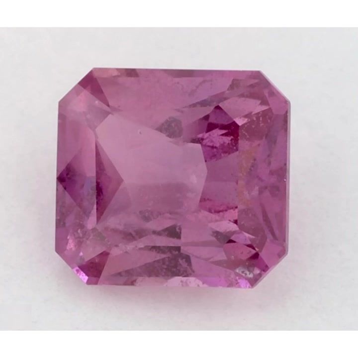 Szafir 1,52 ct, niebieski, szlif radiant