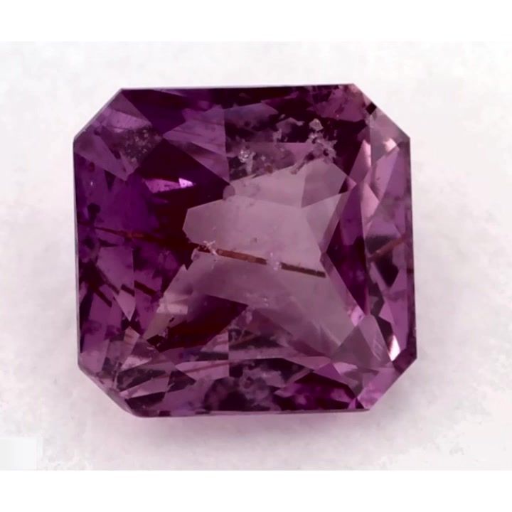 Szafir 1,43 ct, niebieski, szlif radiant