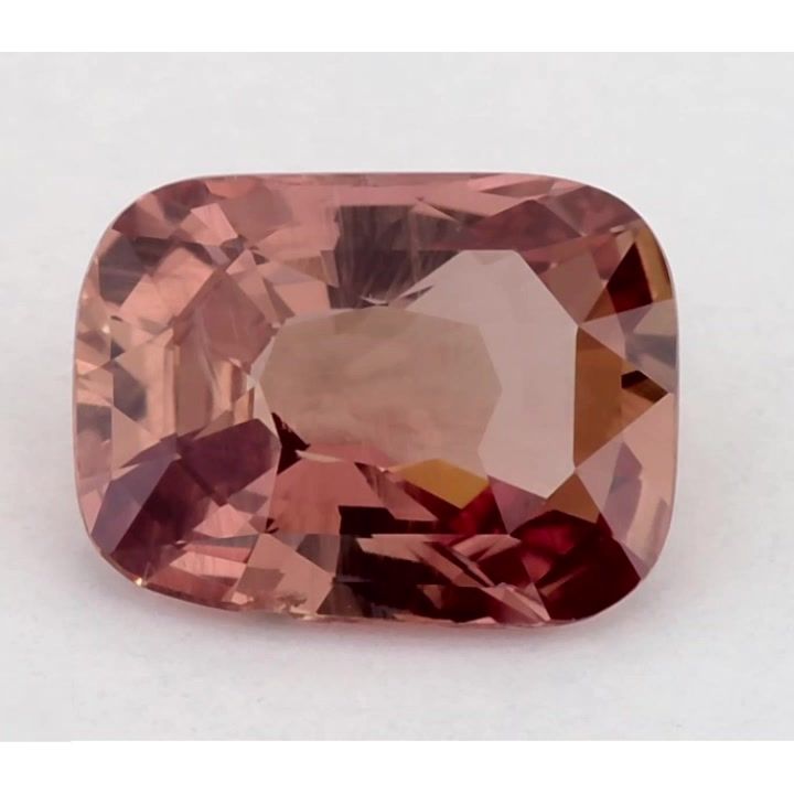 Szafir 1,82 ct, różowy, szlif cushion