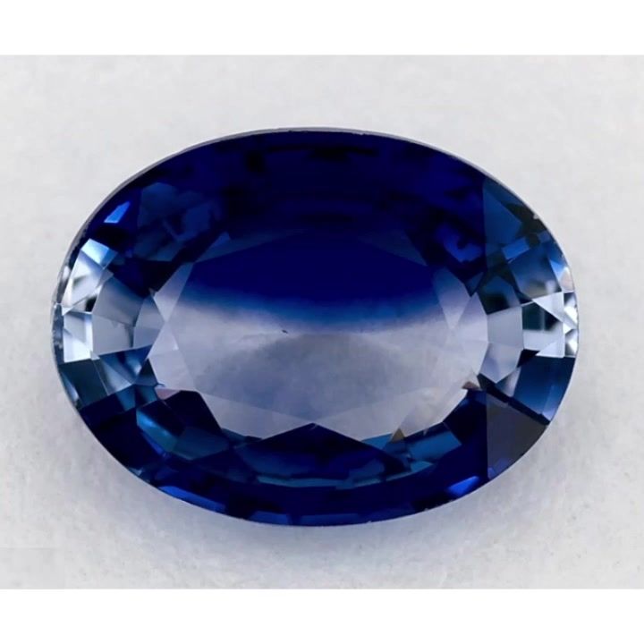 Szafir 1,41 ct, niebieski, szlif owalny