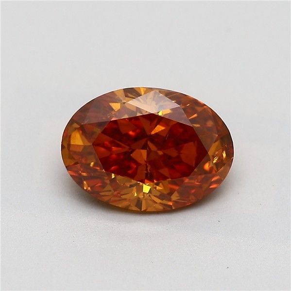 1.7-carat oval diamond with null color, null cut, and I1 clarity.