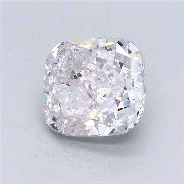 2.17-carat cushion diamond with null color, null cut, and SI2 clarity.