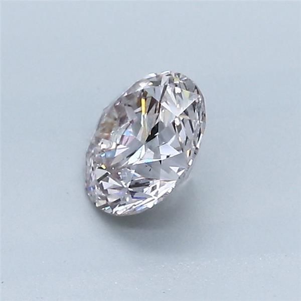 0.71-carat round diamond with null color, Good cut, and I2 clarity.