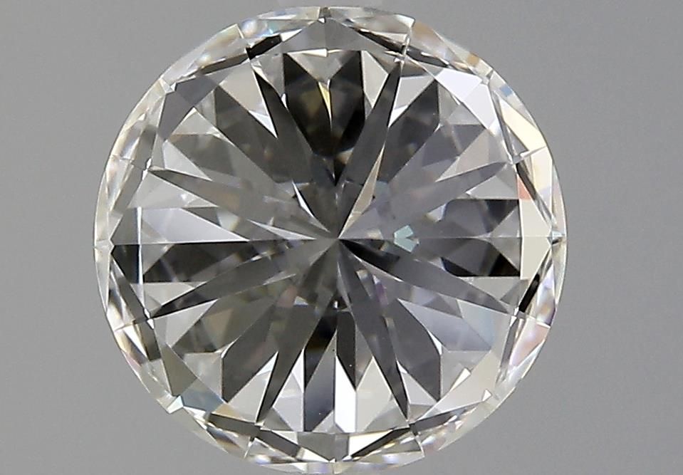 ROUND 3.01 Ct  I VVS2 EX EX MED