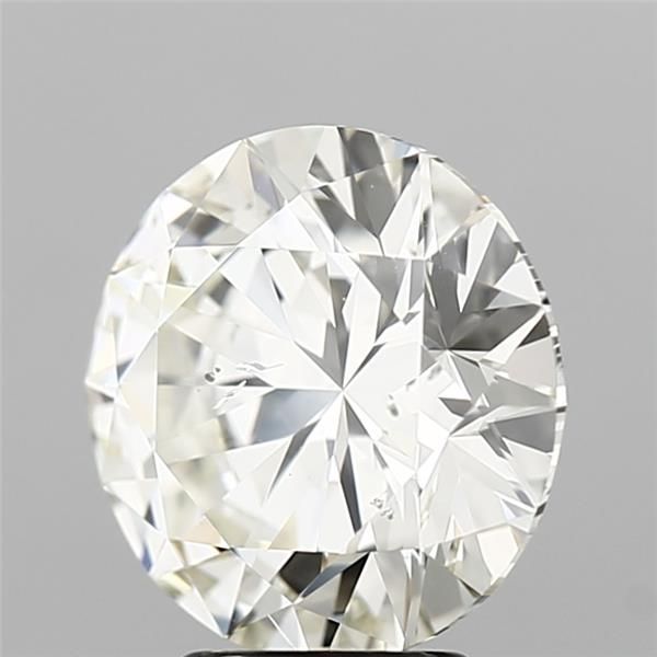 Diamant Rond 4.01 ct - Couleur K - Pureté SI1