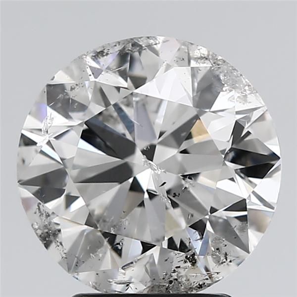 ROUND 3.01 Ct  G I1 EX VG NON