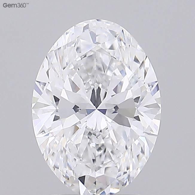 Diamant Ovale 2.06 ct - Couleur F - Pureté VS2