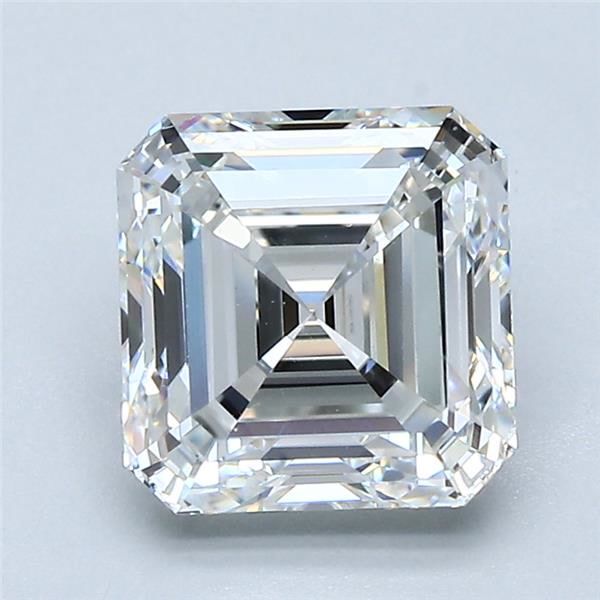 Prírodný diamant asscher, VS2, G,... Prírodný diamant asscher, VS2, G,...