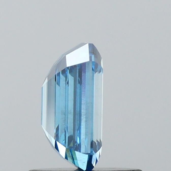 0.76 CT Fancy Vivid Blue EMERALD