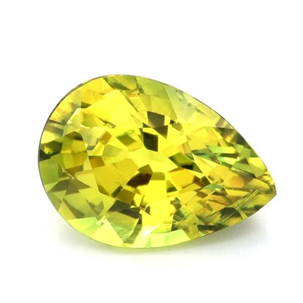 SAPPHIRE FACETED 0.83ct YELLOW YELLOW EC AUSTRALIA HEATED