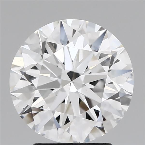 Diamant Rond 2.71 ct - Couleur D - Pureté SI1