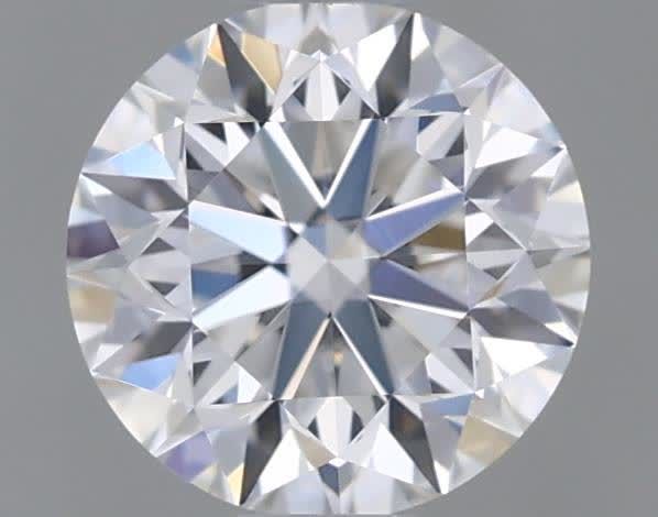 Diamant Rond 0.61 ct - Couleur D - Pureté VVS2