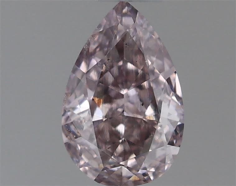 0.34-carat pear diamond with null color, null cut, and SI2 clarity.