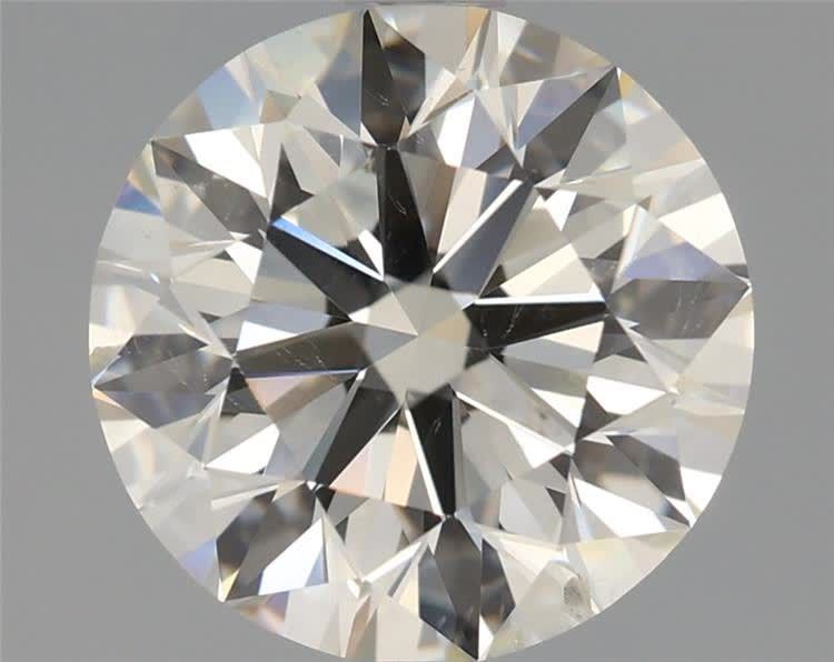 ROUND 2.22 Ct  J SI2 EX EX NON