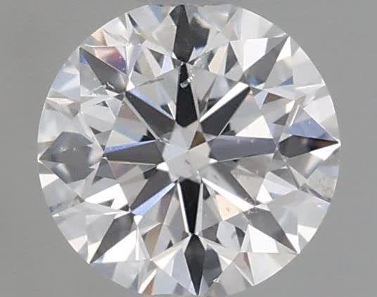 Diamant Rond 0.50 ct - Couleur E - Pureté SI2