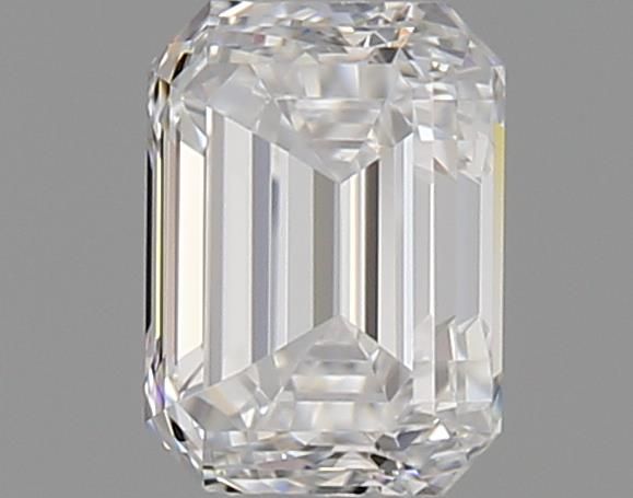 Diamant Émeraude 0.40 ct - Couleur E - Pureté VVS1