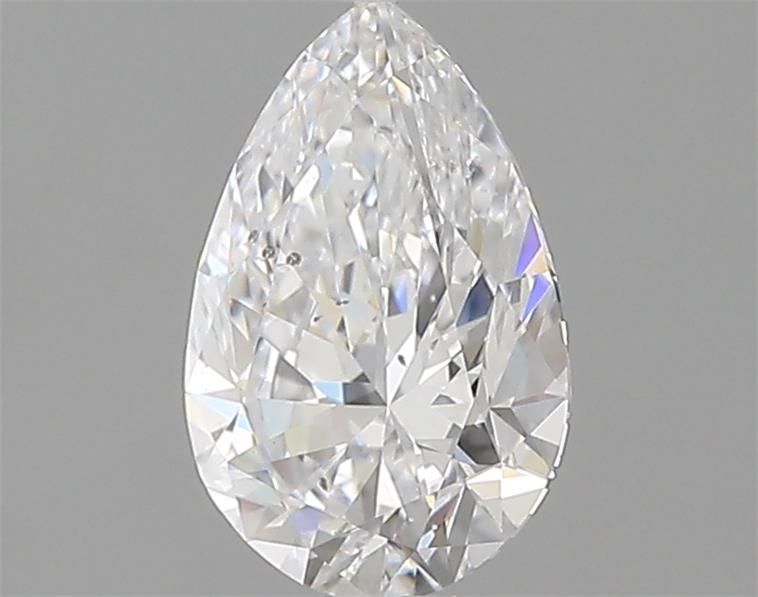 1.00 Carat D SI1 Pear Diamond