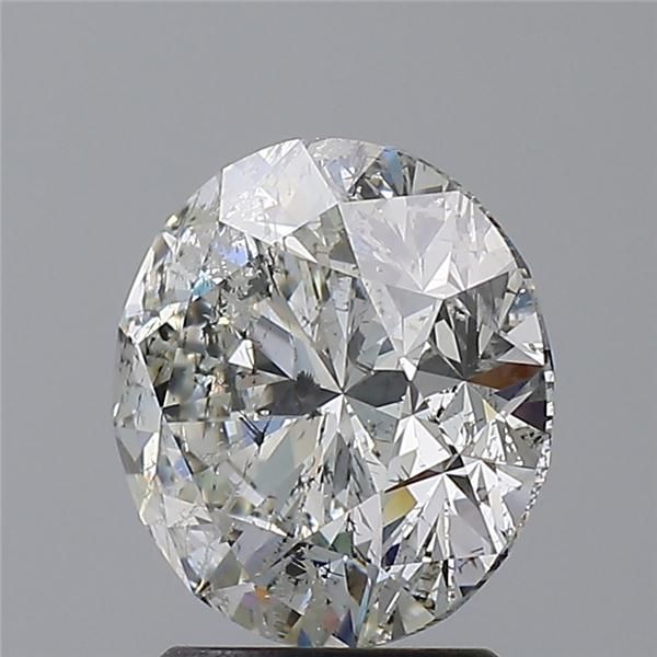 ROUND 2.51 Ct  I SI2 EX EX NON
