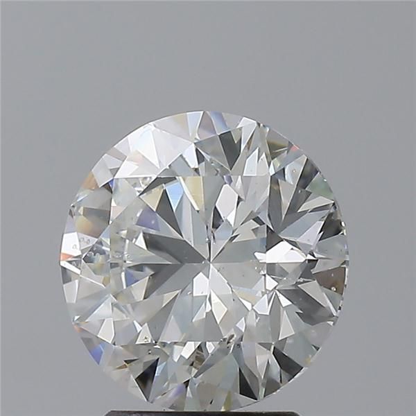 ROUND 2.51 Ct  H SI2 EX EX FNT