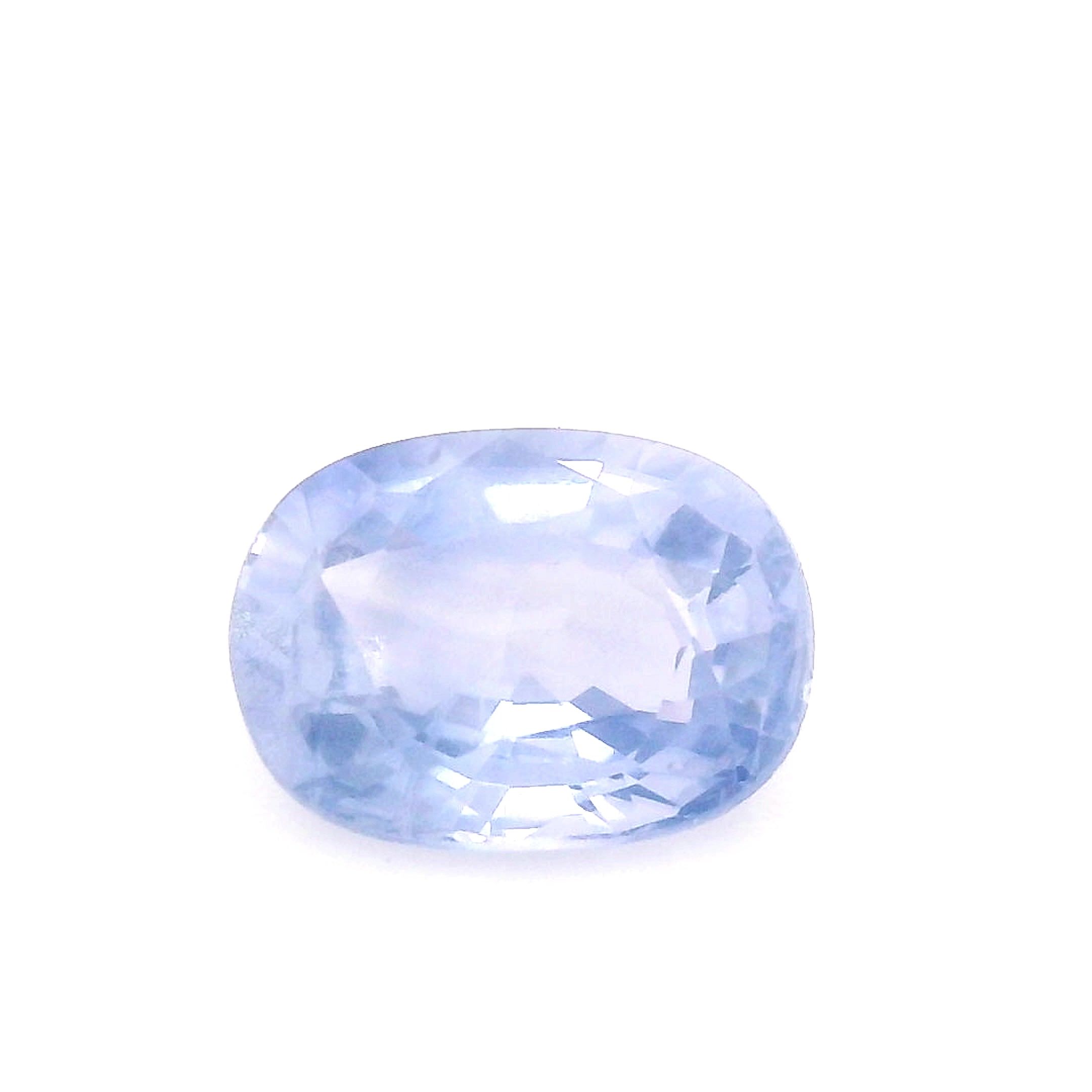 Szafir 1,12 ct, niebieski, szlif owalny