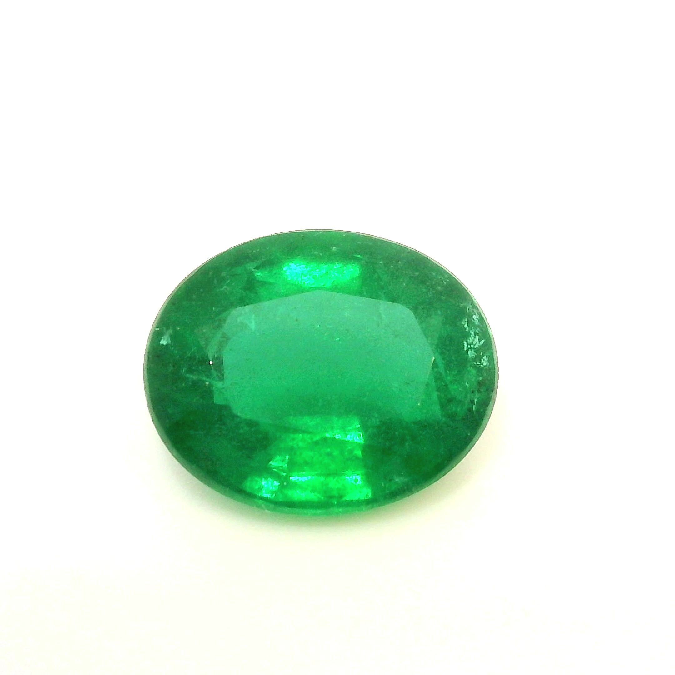 2.22 ct Oval emerald
