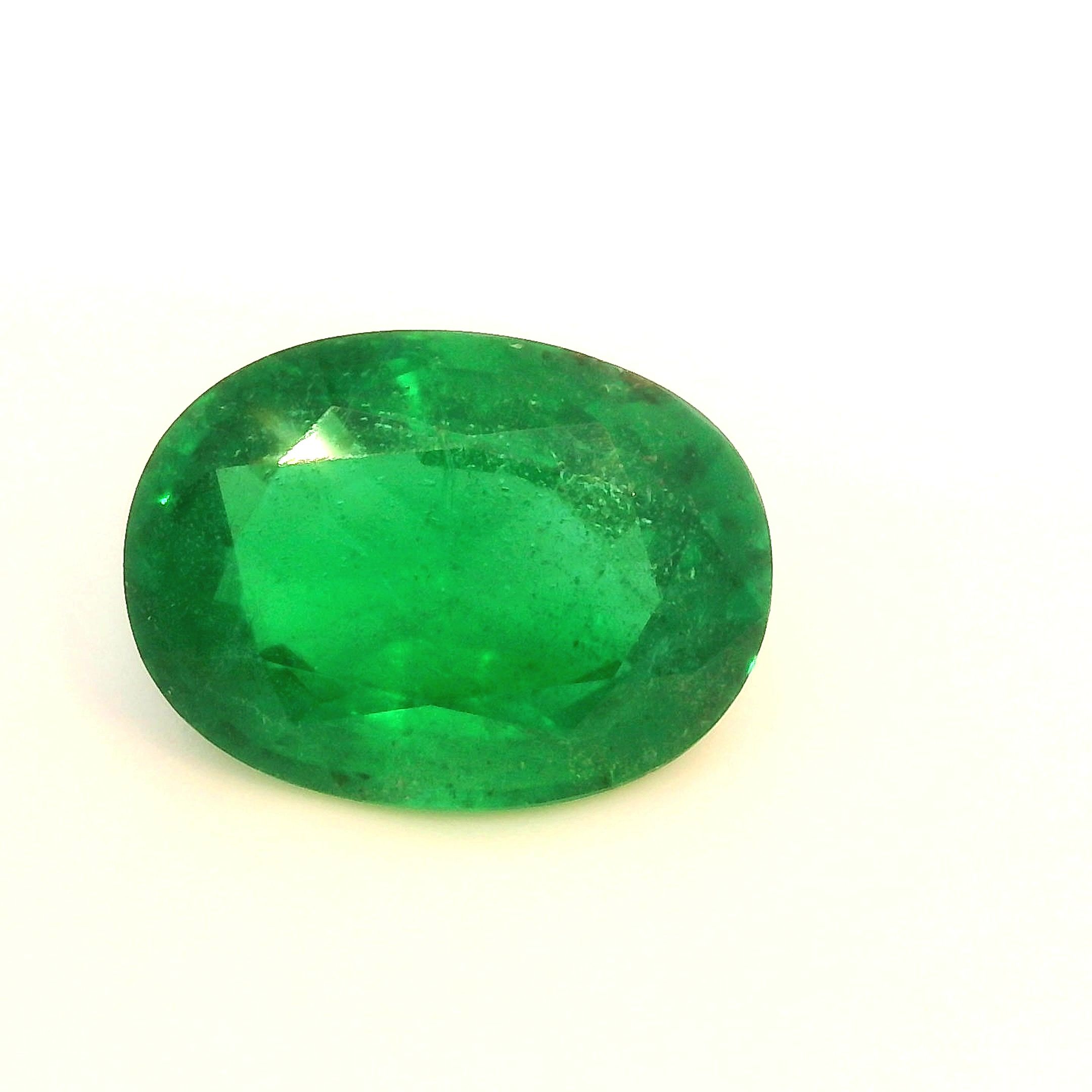 1.82 ct Oval emerald