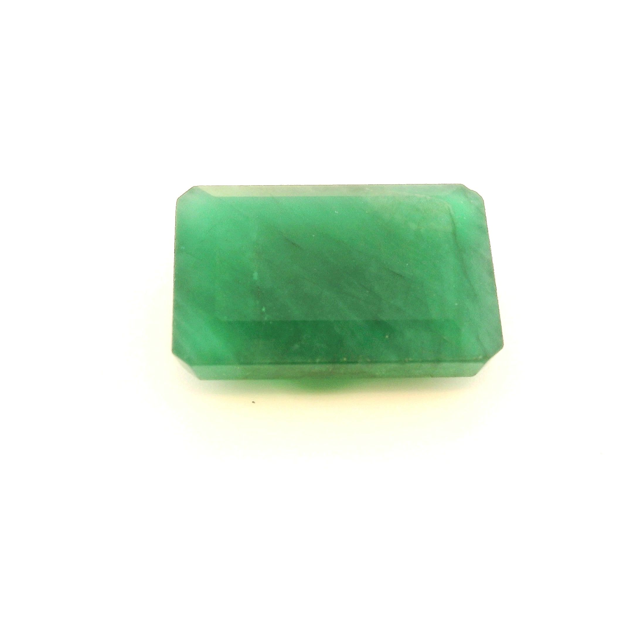 Szmaragd 5,72 ct, zielony, szlif szmaragdowy