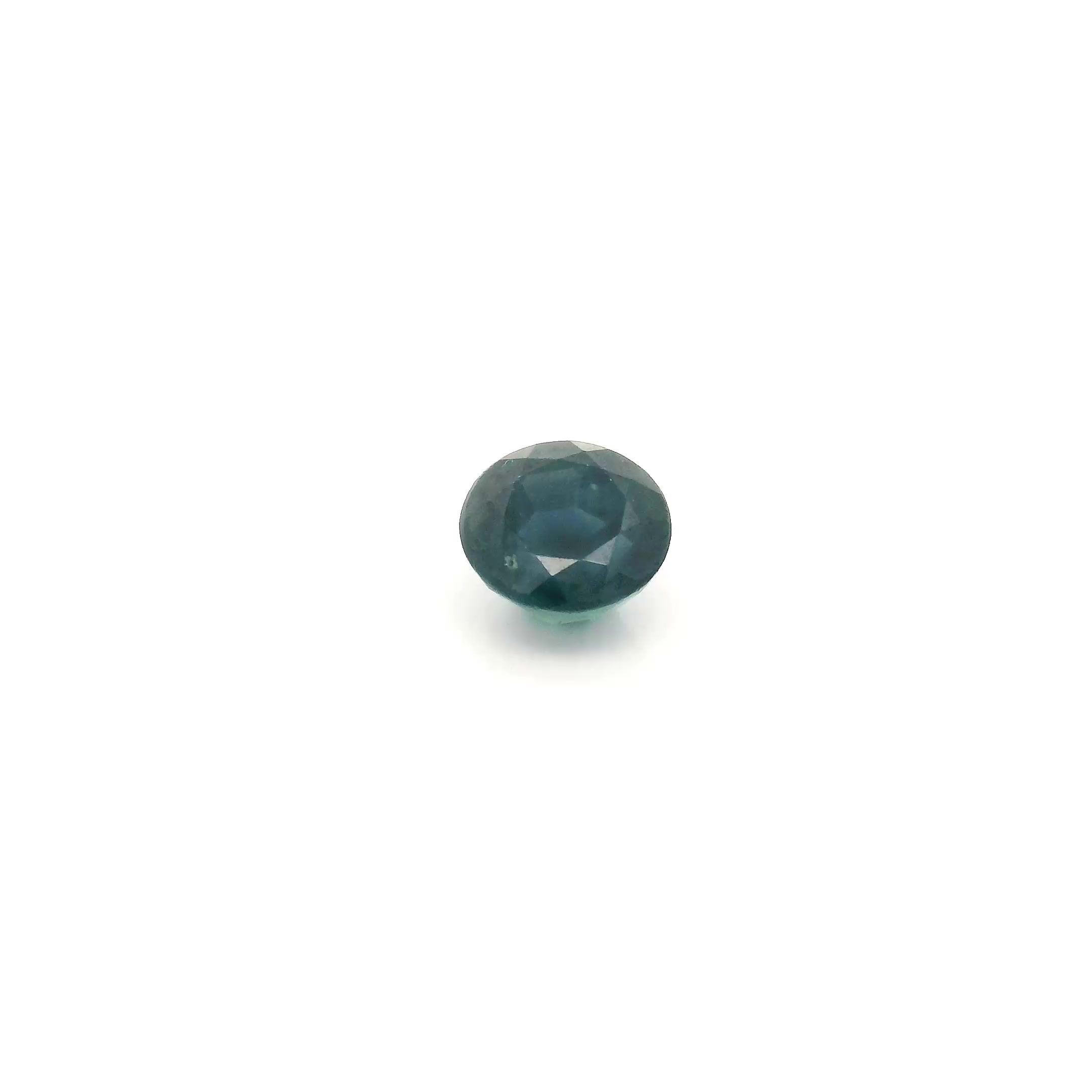 SAPPHIRE FACETED 0.65ct BLUE vivid SI CAMBODIA HEATED