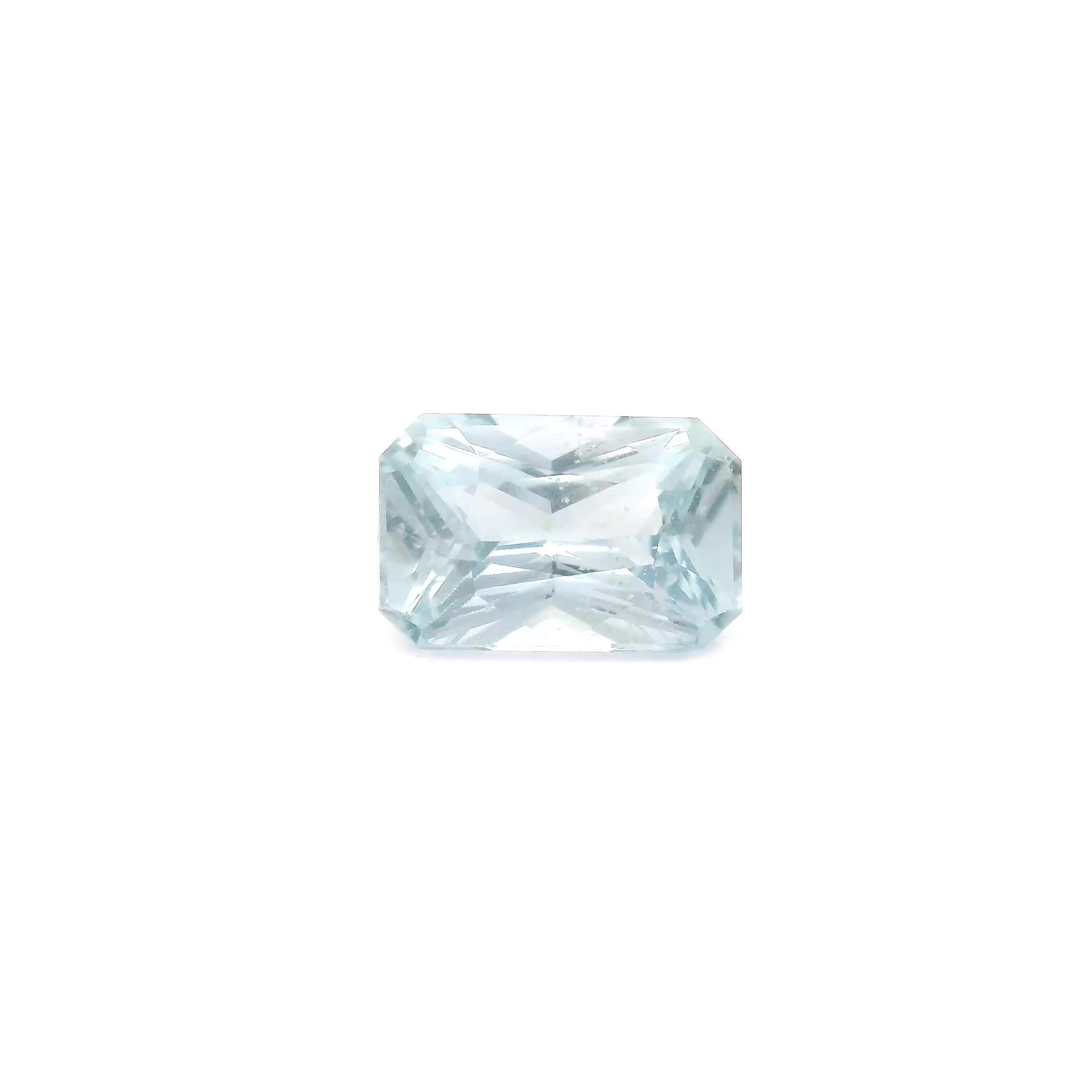 Szafir 1,62 ct, niebieski, szlif ośmiokątny