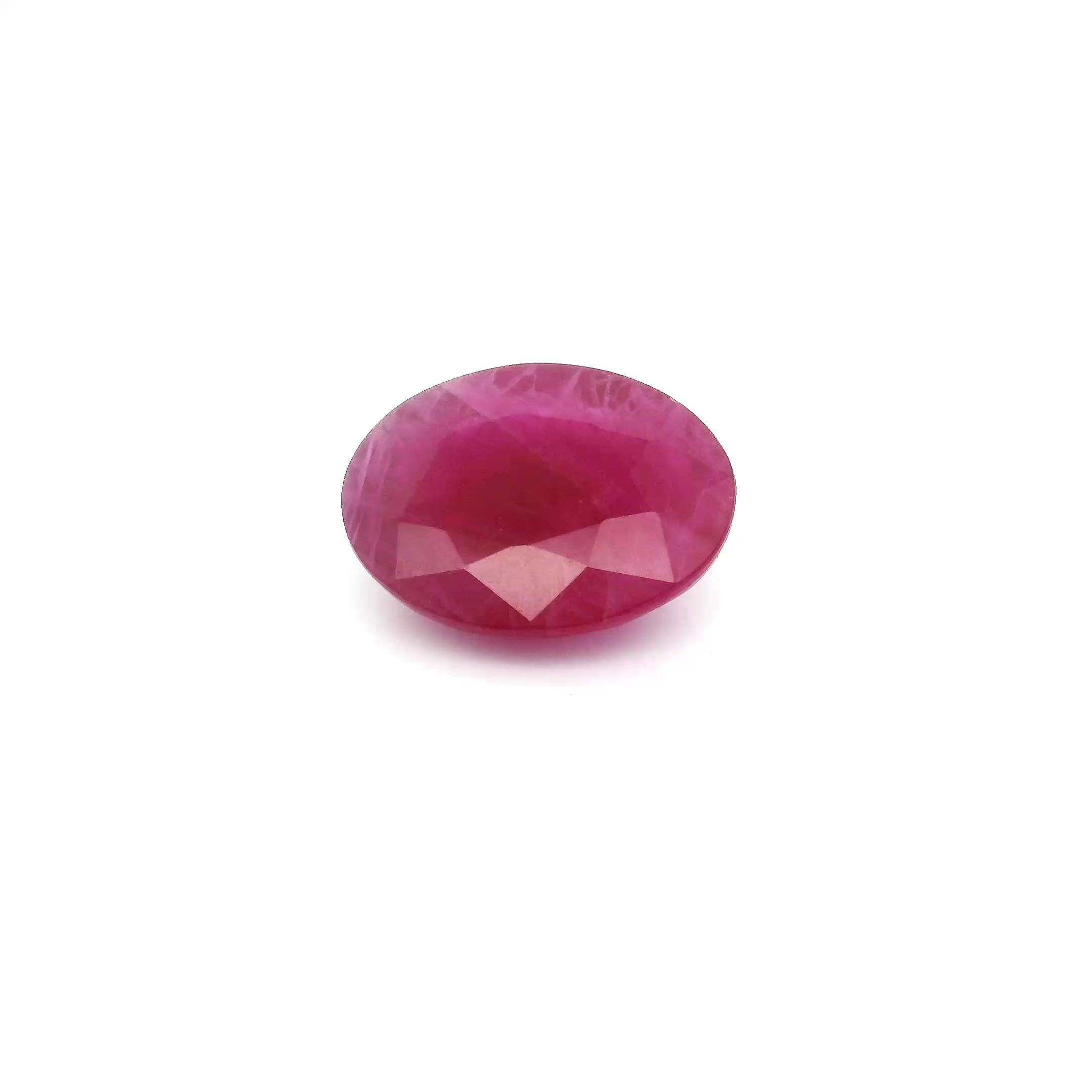 RUBY FACETED 2.03ct RED Medium Intense MI MOZAMBIQUE HEATED