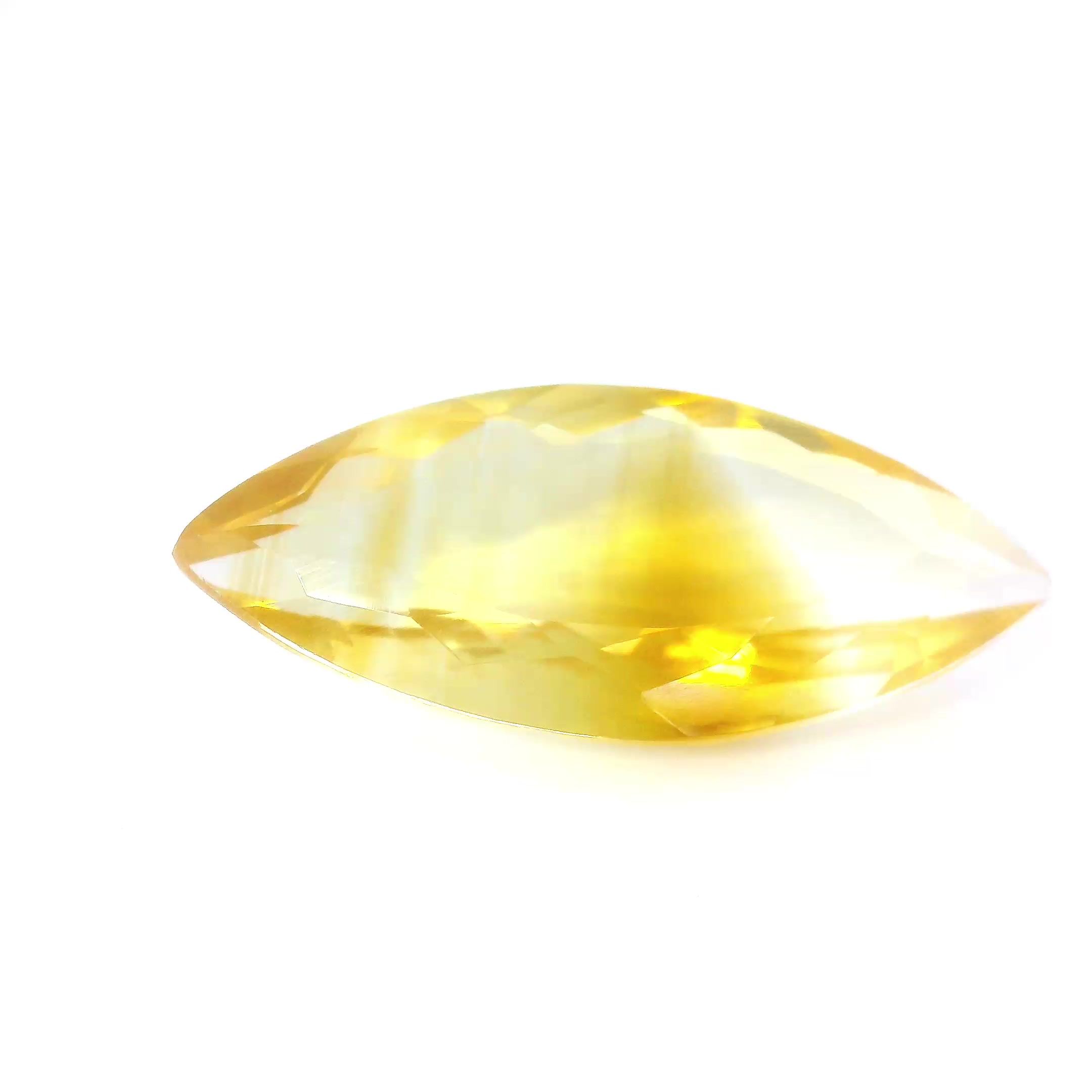 8.84 ct Marquise citrine
