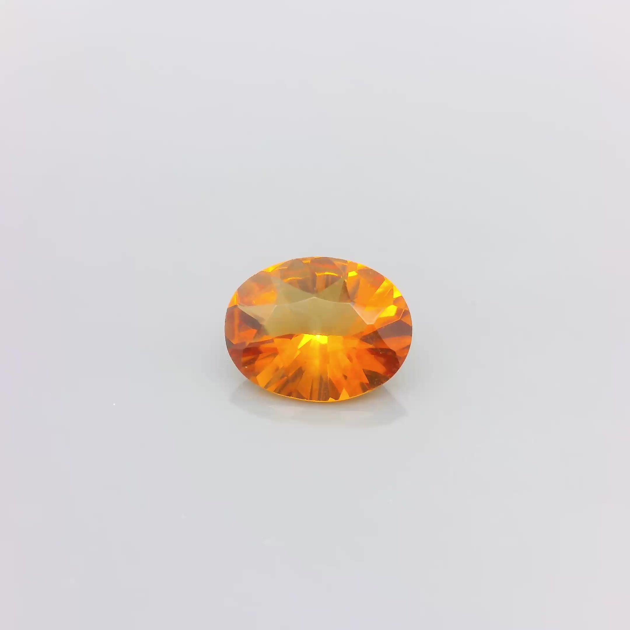 1.28 ct Oval citrine