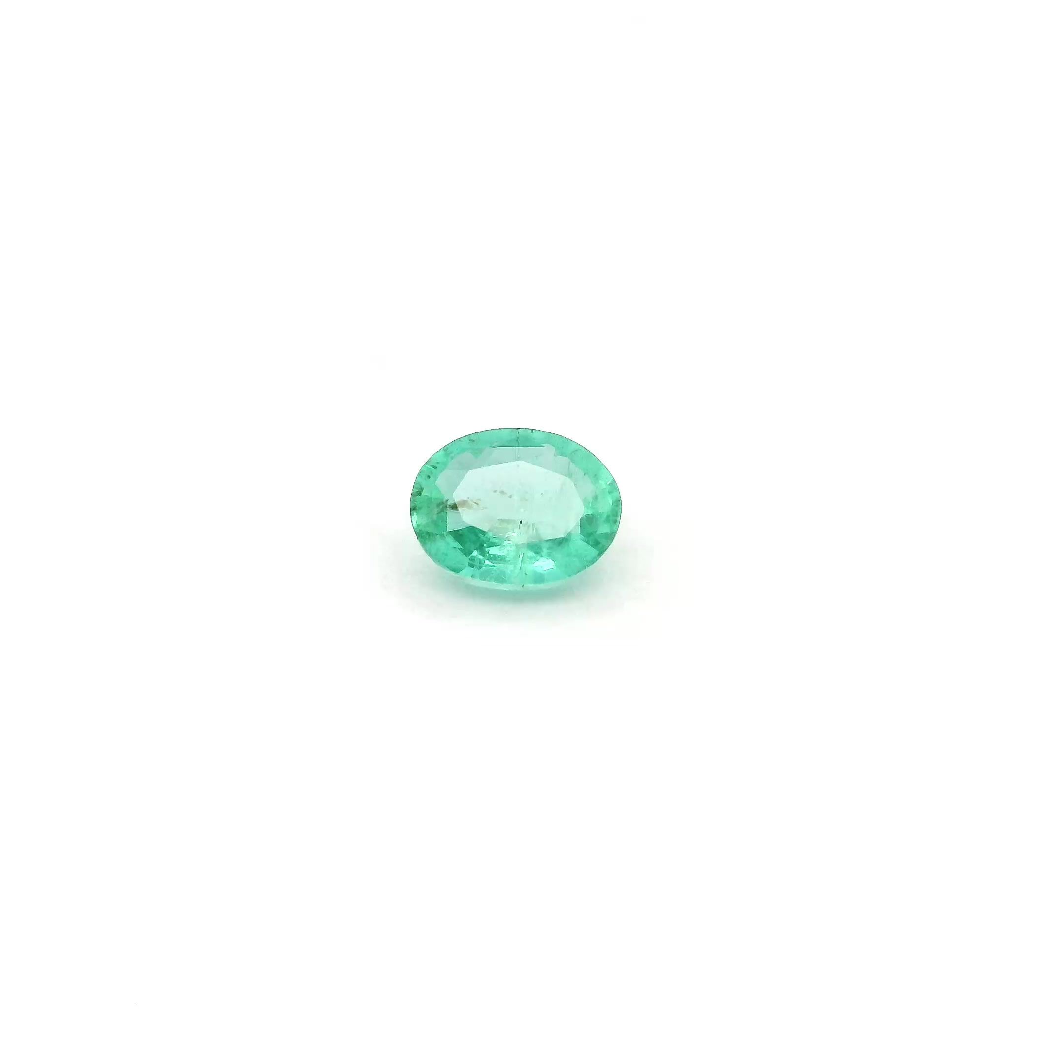 0.36ct - Green -  - Oval