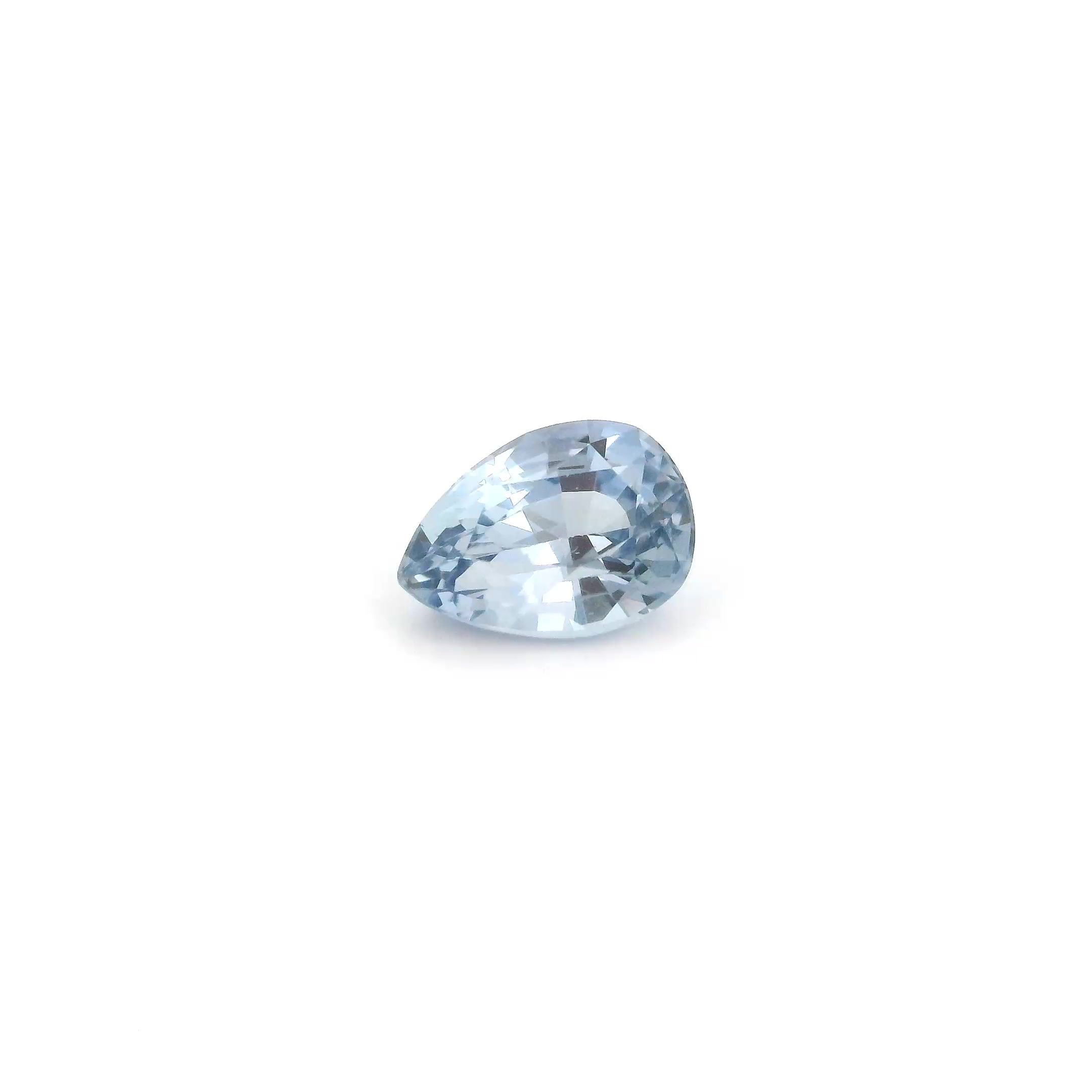 0.97 ct Pear sapphire