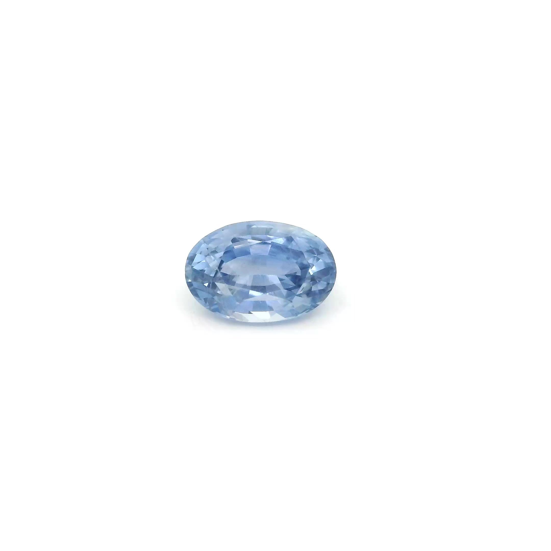 0.99 ct Oval sapphire