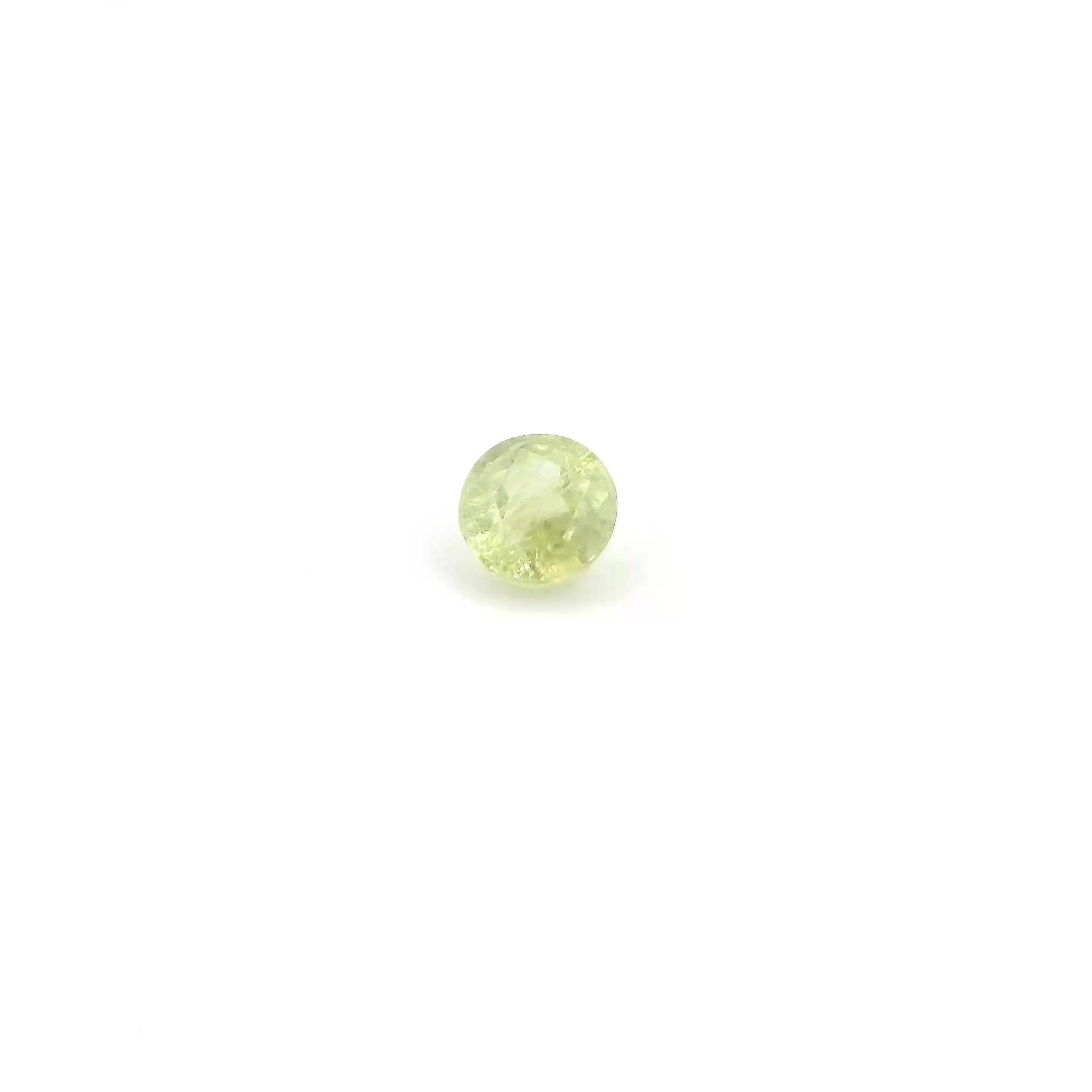 SAPPHIRE FACETED 0.3ct YELLOW light EC UNITEDSTATES NONE