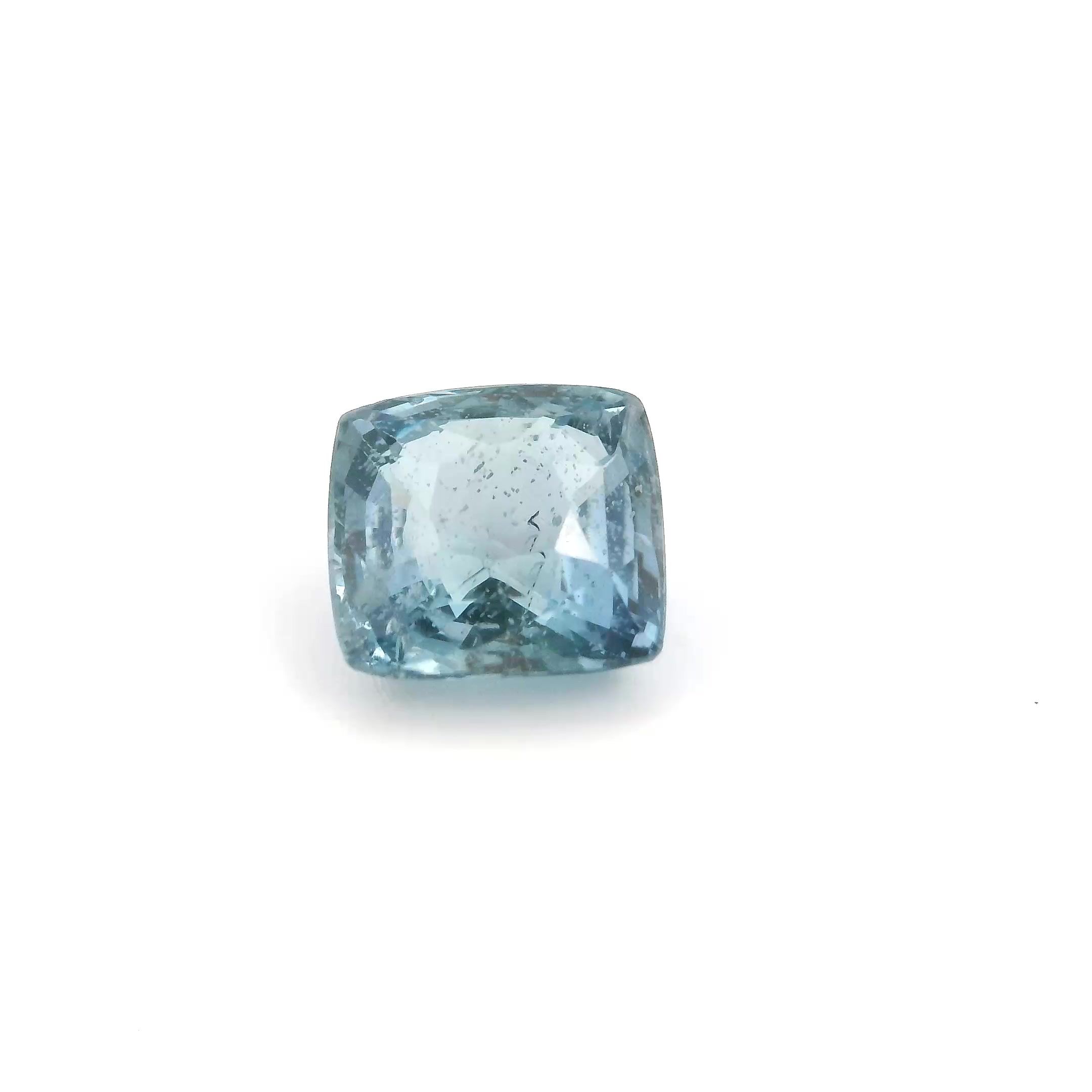 Szafir 3,04 ct, niebieski, szlif cushion
