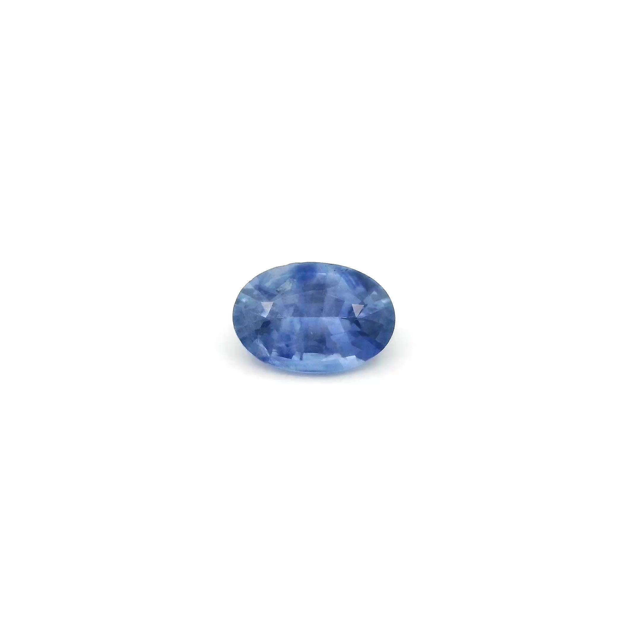 SAPPHIRE FACETED 0.66ct BLUE Medium Intense EC SRILANKA HEATED
